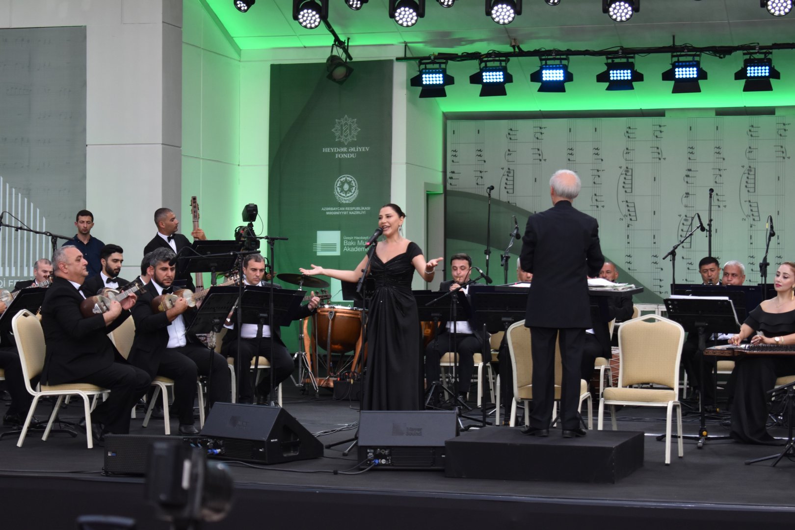 XIV Qəbələ Beynəlxalq Musiqi Festivalının təntənəli açılış mərasimi olub (FOTO)