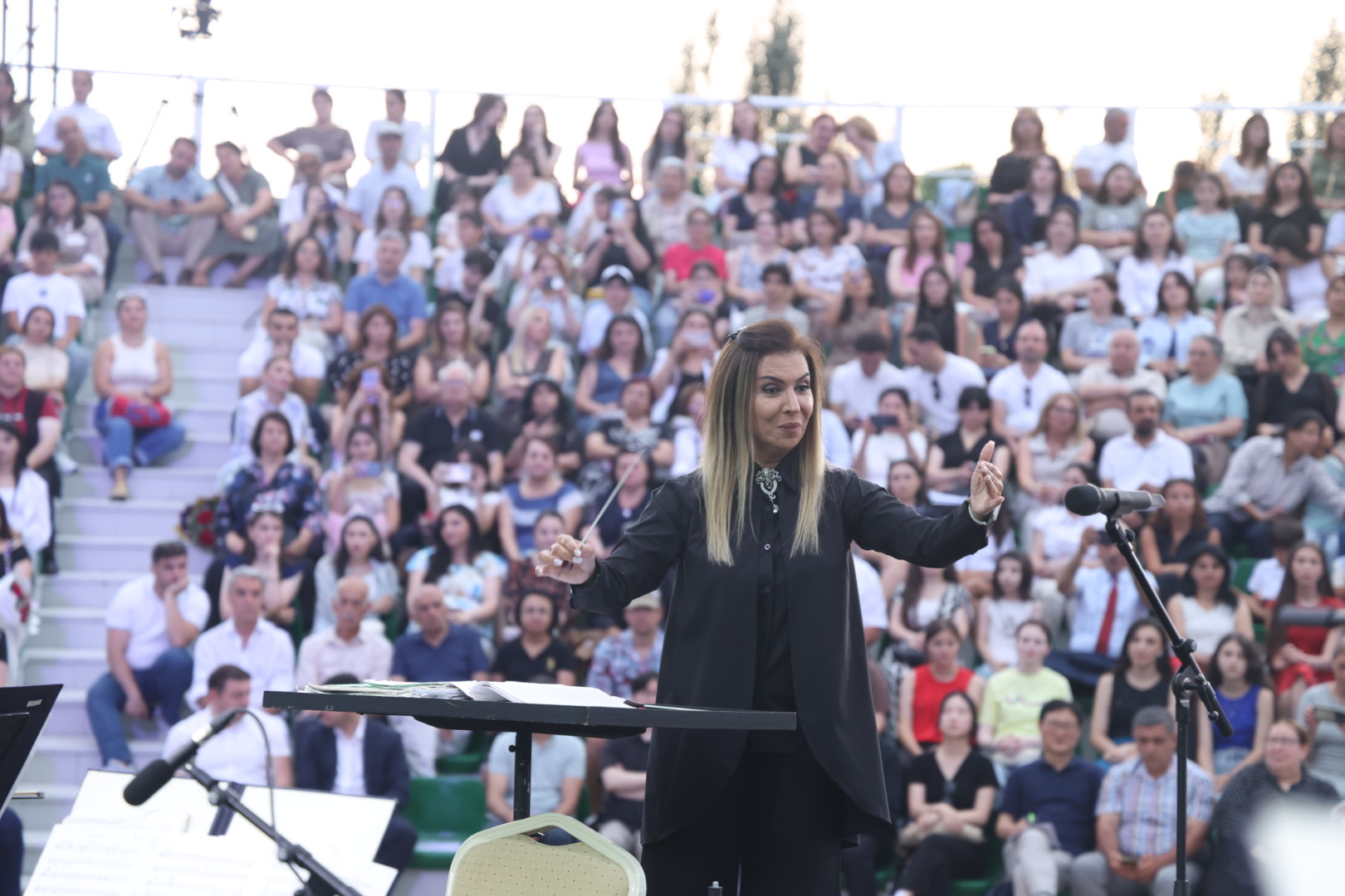 XIV Qəbələ Beynəlxalq Musiqi Festivalının təntənəli açılış mərasimi olub (FOTO)