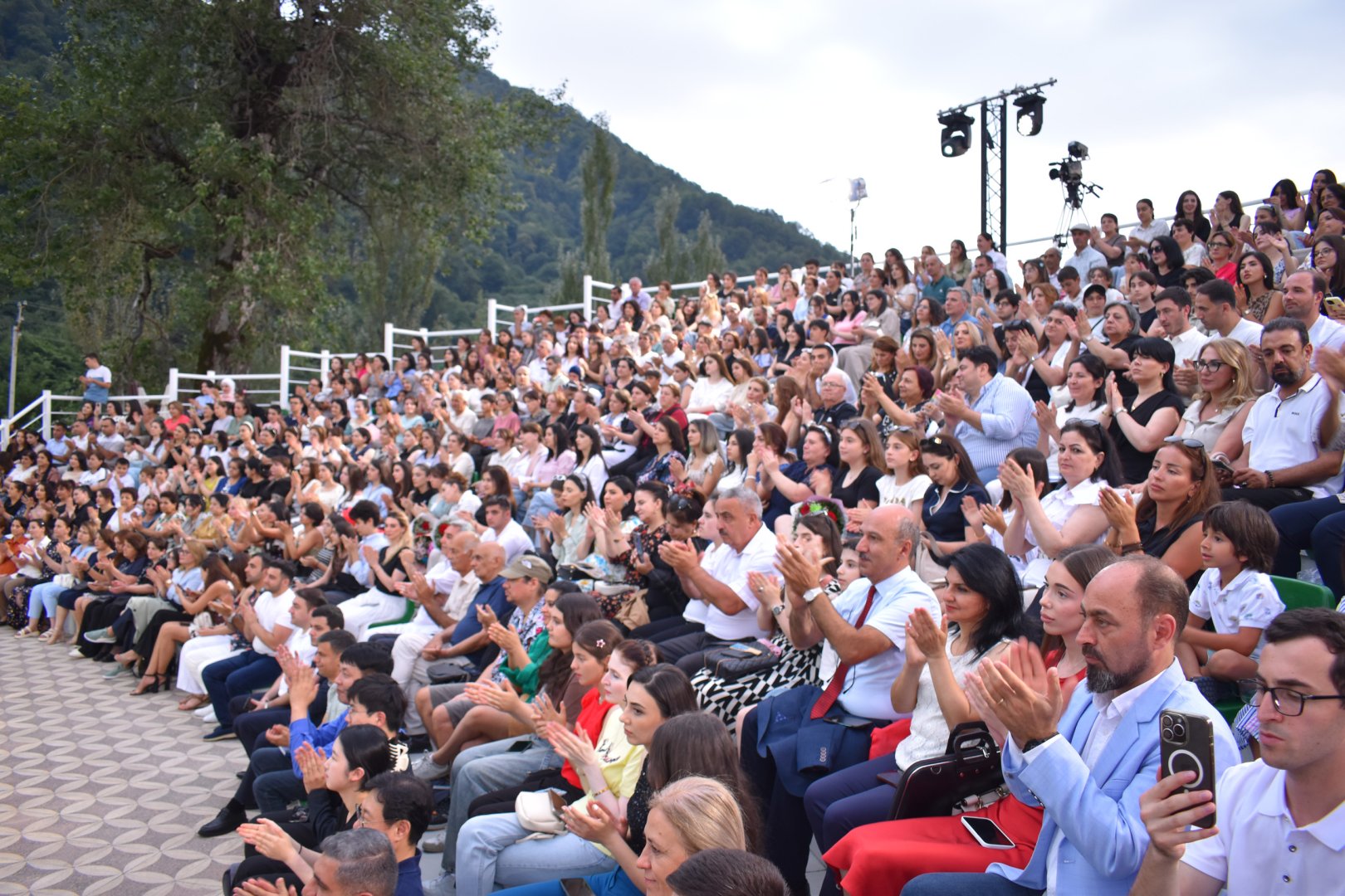 XIV Qəbələ Beynəlxalq Musiqi Festivalının təntənəli açılış mərasimi olub (FOTO)