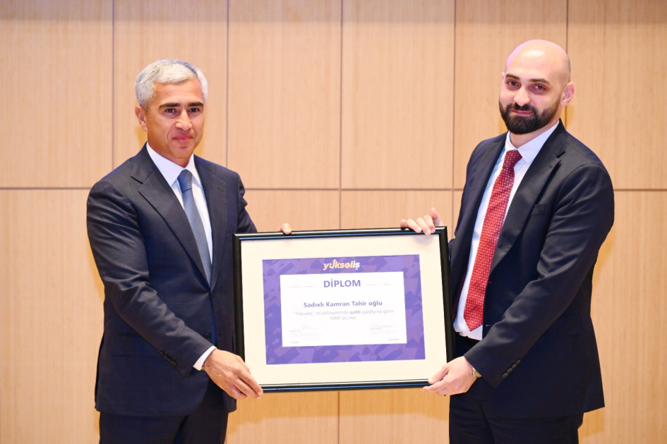 Beşinci “Yüksəliş” müsabiqəsinin qaliblərinin mükafatlandırılması mərasimi keçirilib (FOTO)