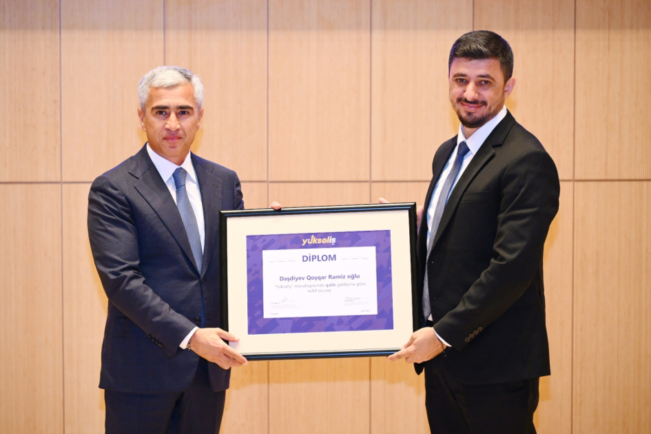 Beşinci “Yüksəliş” müsabiqəsinin qaliblərinin mükafatlandırılması mərasimi keçirilib (FOTO)