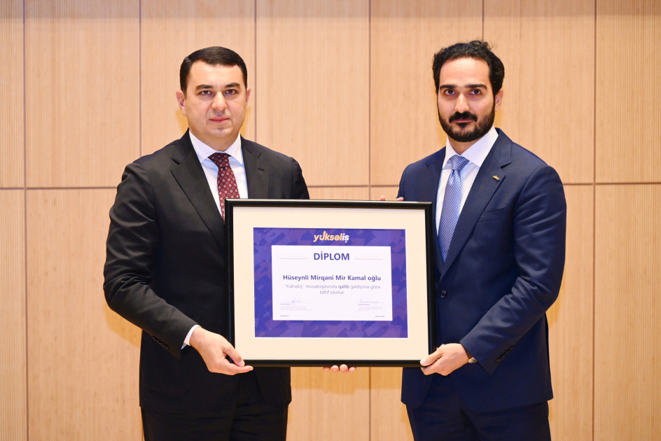 Beşinci “Yüksəliş” müsabiqəsinin qaliblərinin mükafatlandırılması mərasimi keçirilib (FOTO)