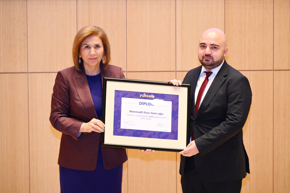 Beşinci “Yüksəliş” müsabiqəsinin qaliblərinin mükafatlandırılması mərasimi keçirilib (FOTO)