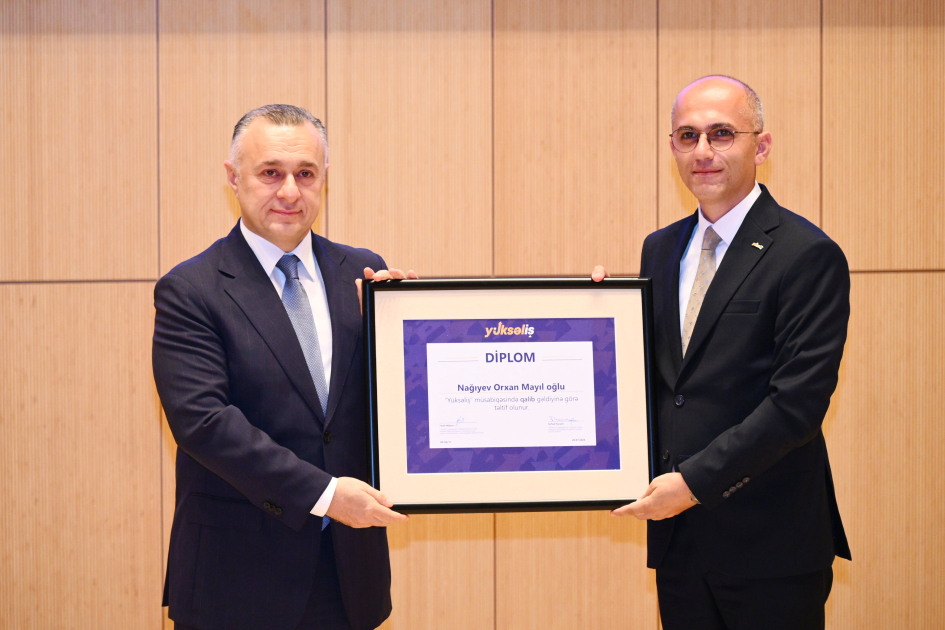 Beşinci “Yüksəliş” müsabiqəsinin qaliblərinin mükafatlandırılması mərasimi keçirilib (FOTO)