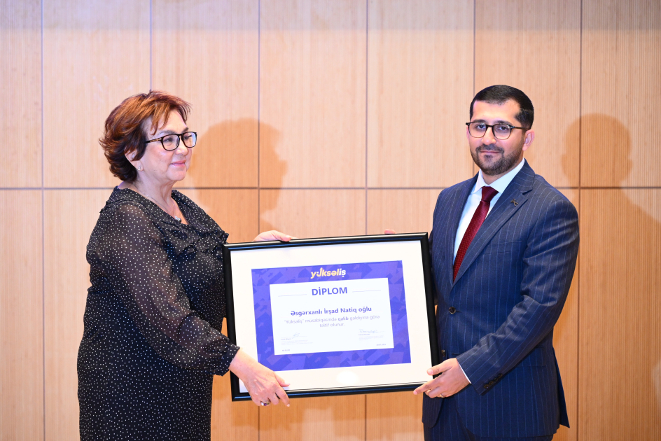 Beşinci “Yüksəliş” müsabiqəsinin qaliblərinin mükafatlandırılması mərasimi keçirilib (FOTO)