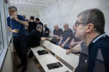 Ermənistan silahlı qüvvələrinin hücumları nəticəsində yaralanmış, mülklərini itirmiş, əsirlikdə və girovluqda olmuş zərərçəkmiş şəxslər məhkəmədə ifadə veriblər (FOTO)