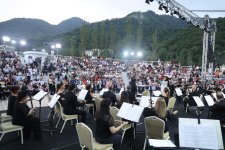 XIV Qəbələ Beynəlxalq Musiqi Festivalının təntənəli açılış mərasimi olub (FOTO)