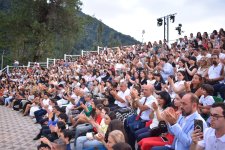 XIV Qəbələ Beynəlxalq Musiqi Festivalının təntənəli açılış mərasimi olub (FOTO)