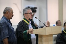 Ermənistan silahlı qüvvələrinin hücumları nəticəsində yaralanmış, mülklərini itirmiş, əsirlikdə və girovluqda olmuş zərərçəkmiş şəxslər məhkəmədə ifadə veriblər (FOTO)