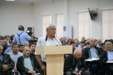 Ermənistan silahlı qüvvələrinin hücumları nəticəsində yaralanmış, mülklərini itirmiş, əsirlikdə və girovluqda olmuş zərərçəkmiş şəxslər məhkəmədə ifadə veriblər (FOTO)