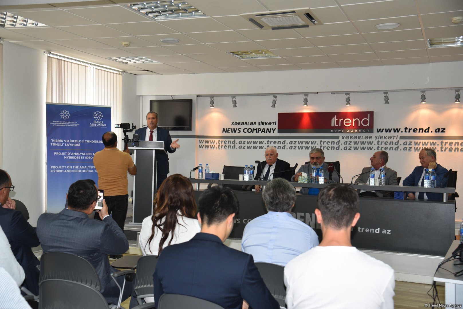 “Baku Network” analitik mərkəzinin “Hibrid və ideoloji təhdidlərin təhlili” layihəsi çərçivəsində növbəti tədbir keçirilib (FOTO/VİDEO)