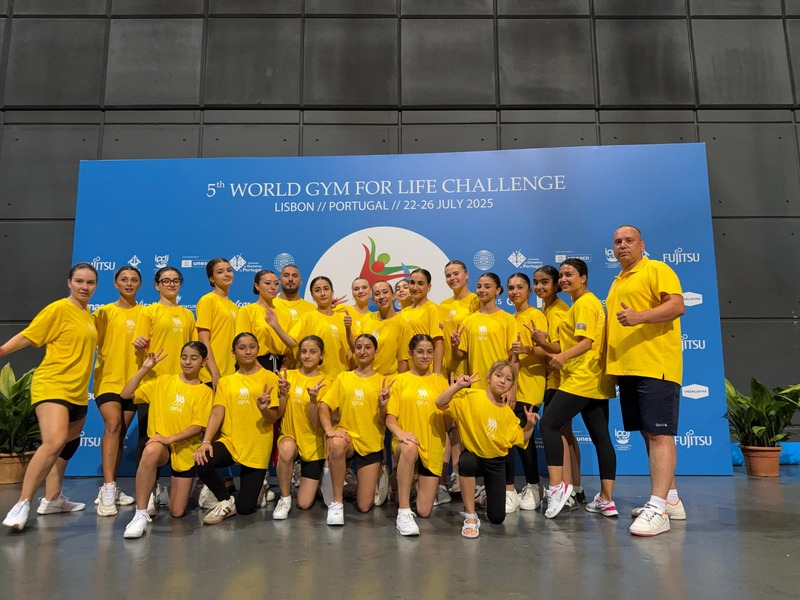 Azərbaycan gimnastları Portuqaliyada keçirilən yarışda uğurla çıxış ediblər (FOTO)