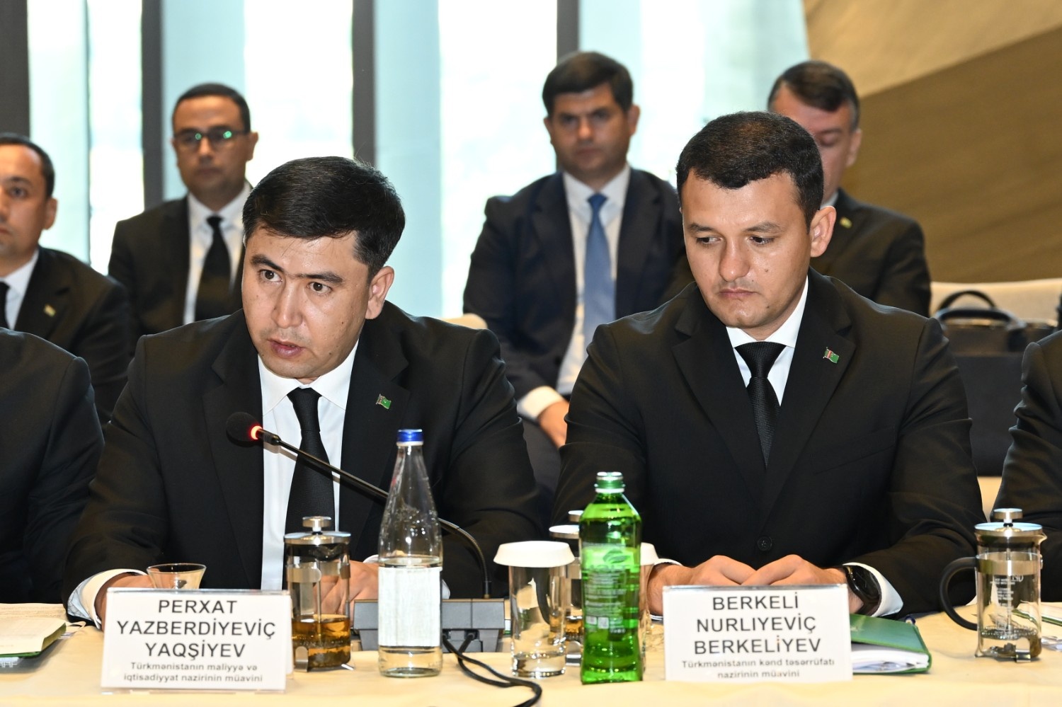 Türkmənistanla Birgə Hökumətlərarası Komissiyanın iclası keçirilib (FOTO)