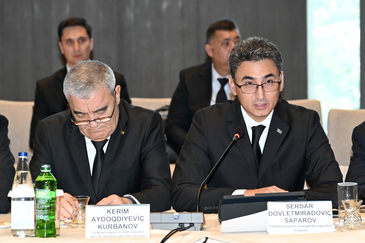 Türkmənistanla Birgə Hökumətlərarası Komissiyanın iclası keçirilib (FOTO)