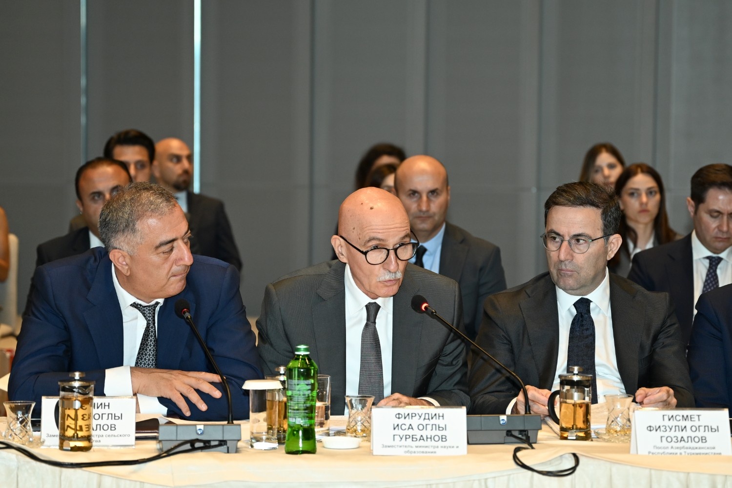 Türkmənistanla Birgə Hökumətlərarası Komissiyanın iclası keçirilib (FOTO)