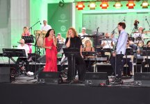 Qəbələ festivalında “Tbilisi Big Band” musiqi qrupu enerji dolu çıxışı ilə musiqisevərləri sevindirib (FOTO)