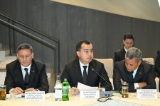 Türkmənistanla Birgə Hökumətlərarası Komissiyanın iclası keçirilib (FOTO)