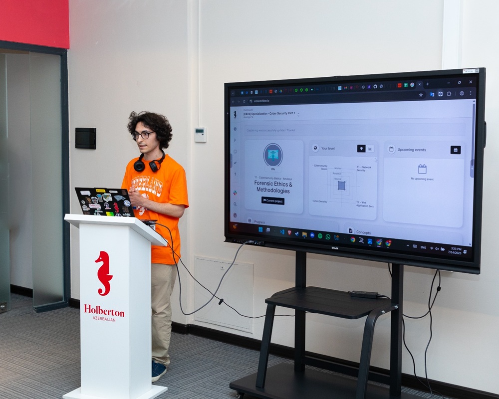 AzMİU ilə Holberton School Azerbaijan arasındakı əməkdaşlıq çərçivəsində təqaüd proqramına start verilib (FOTO)