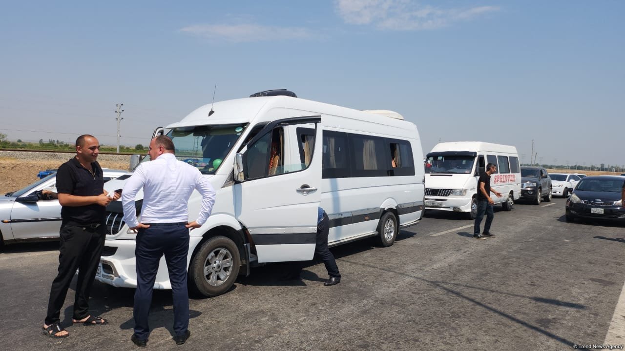 Növbəti köç karvanı Xocalının Ballıca kəndinə yola salınır (FOTO)