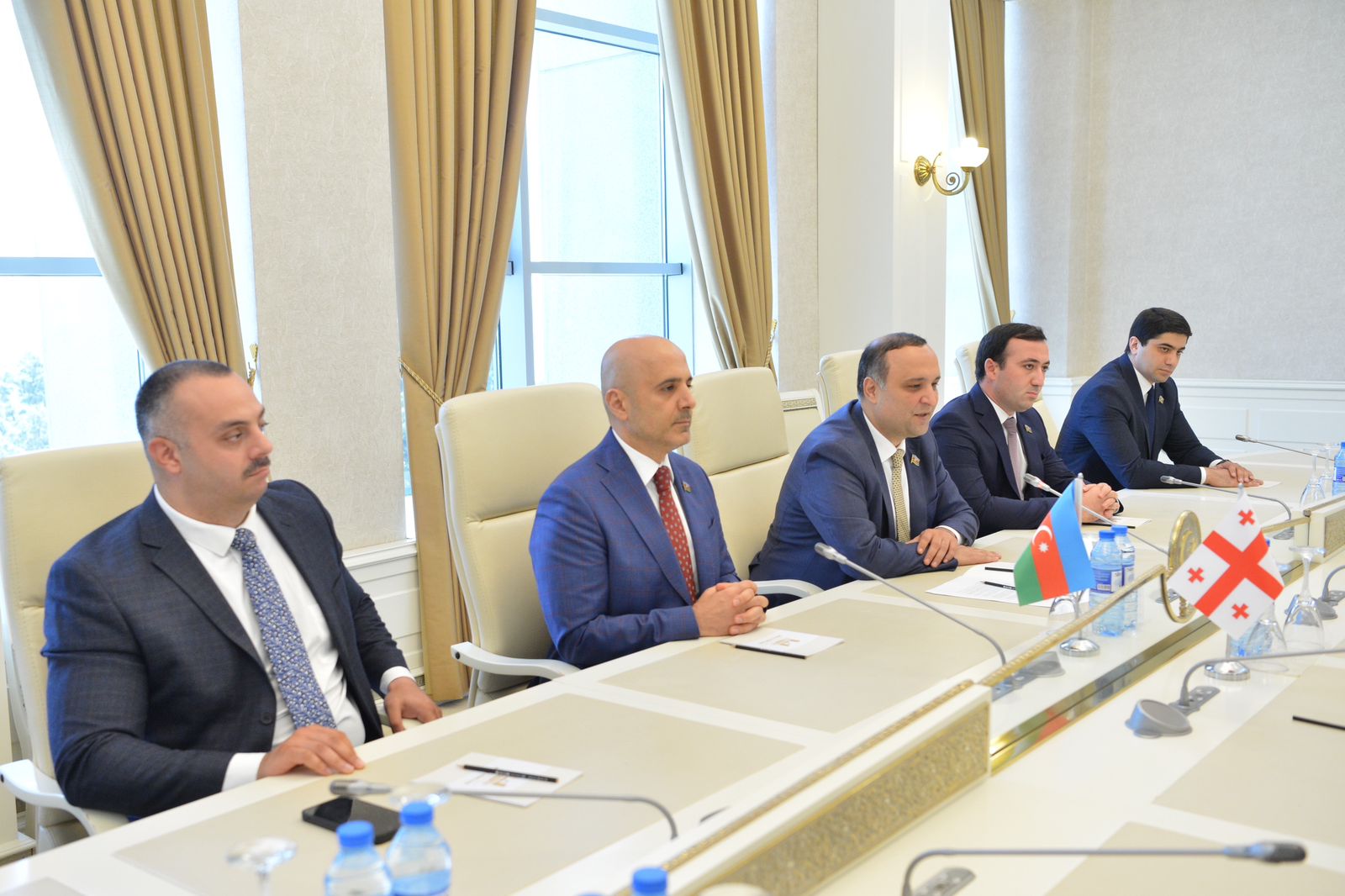 Azərbaycanla Gürcüstan arasında dostluq və müttəfiqlik münasibətləri müzakirə edilib (FOTO)
