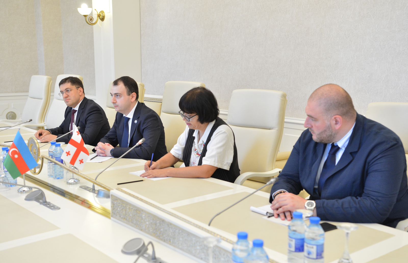 Azərbaycanla Gürcüstan arasında dostluq və müttəfiqlik münasibətləri müzakirə edilib (FOTO)