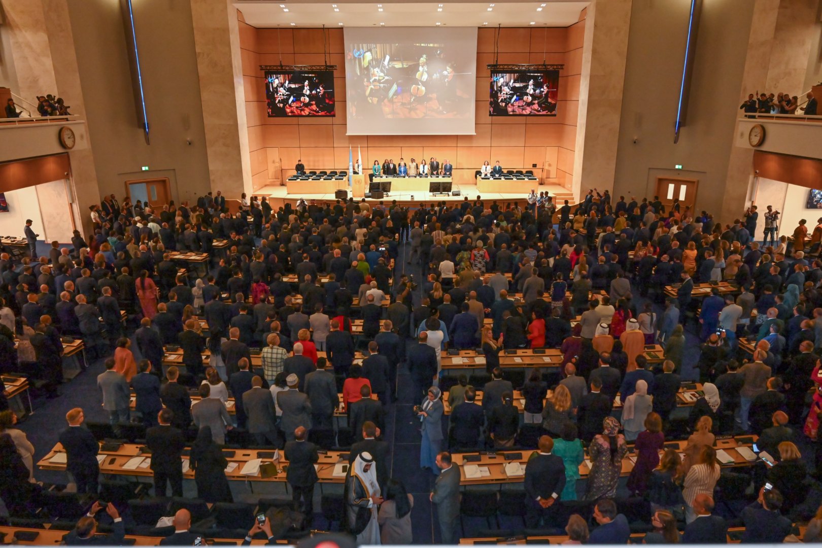 Sahibə Qafarova Parlament Sədrlərinin VI Dünya Konfransında çıxış edib (FOTO)