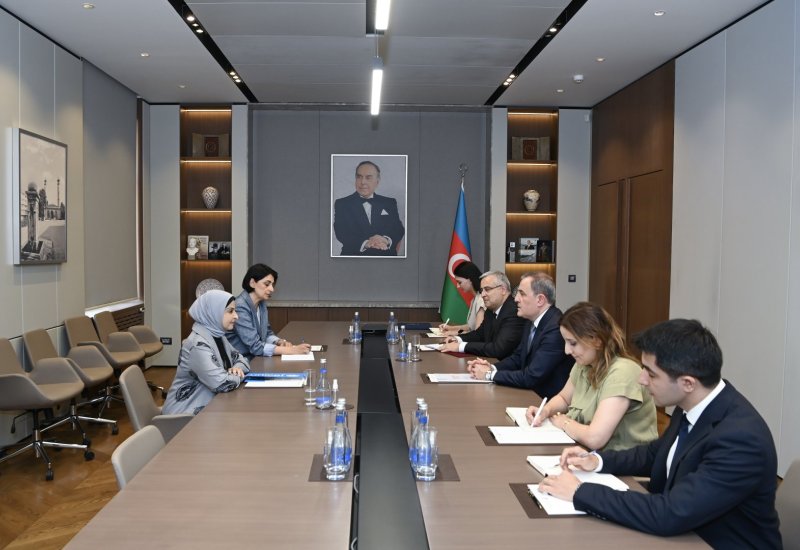 UNICEF-in nümayəndəsinin Azərbaycandakı diplomatik fəaliyyəti başa çatıb (FOTO)