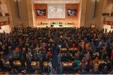 Sahibə Qafarova Parlament Sədrlərinin VI Dünya Konfransında çıxış edib (FOTO)