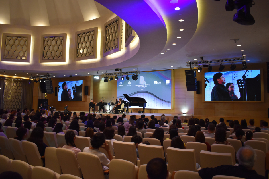 Litvanın “Ciurlionis” kvartetinin konserti Qəbələ festivalının izləyicilərinə növbəti hədiyyə olub (FOTO)