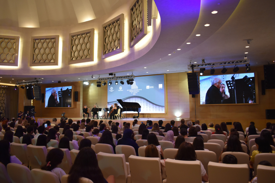 Litvanın “Ciurlionis” kvartetinin konserti Qəbələ festivalının izləyicilərinə növbəti hədiyyə olub (FOTO)