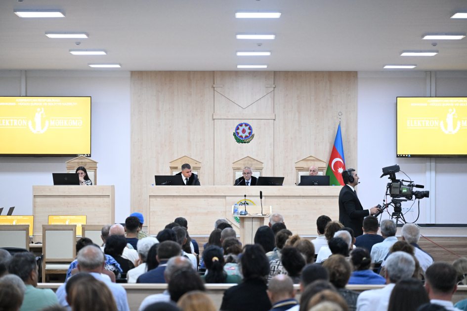 Ruben Vardanyanın məhkəməsində zərərçəkmiş şəxslər və zərərçəkmişlərin hüquqi varisləri ifadə veriblər (FOTO)