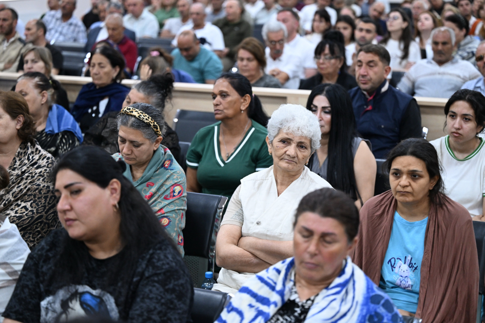 Ruben Vardanyanın məhkəməsində zərərçəkmiş şəxslər və zərərçəkmişlərin hüquqi varisləri ifadə veriblər (FOTO)