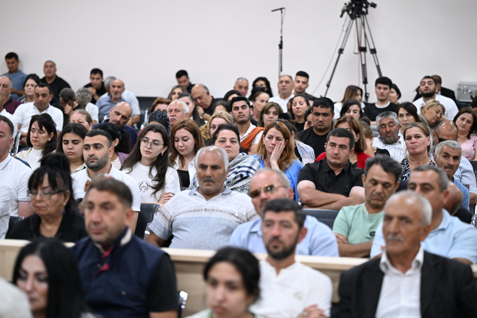 Ruben Vardanyanın məhkəməsində zərərçəkmiş şəxslər və zərərçəkmişlərin hüquqi varisləri ifadə veriblər (FOTO)
