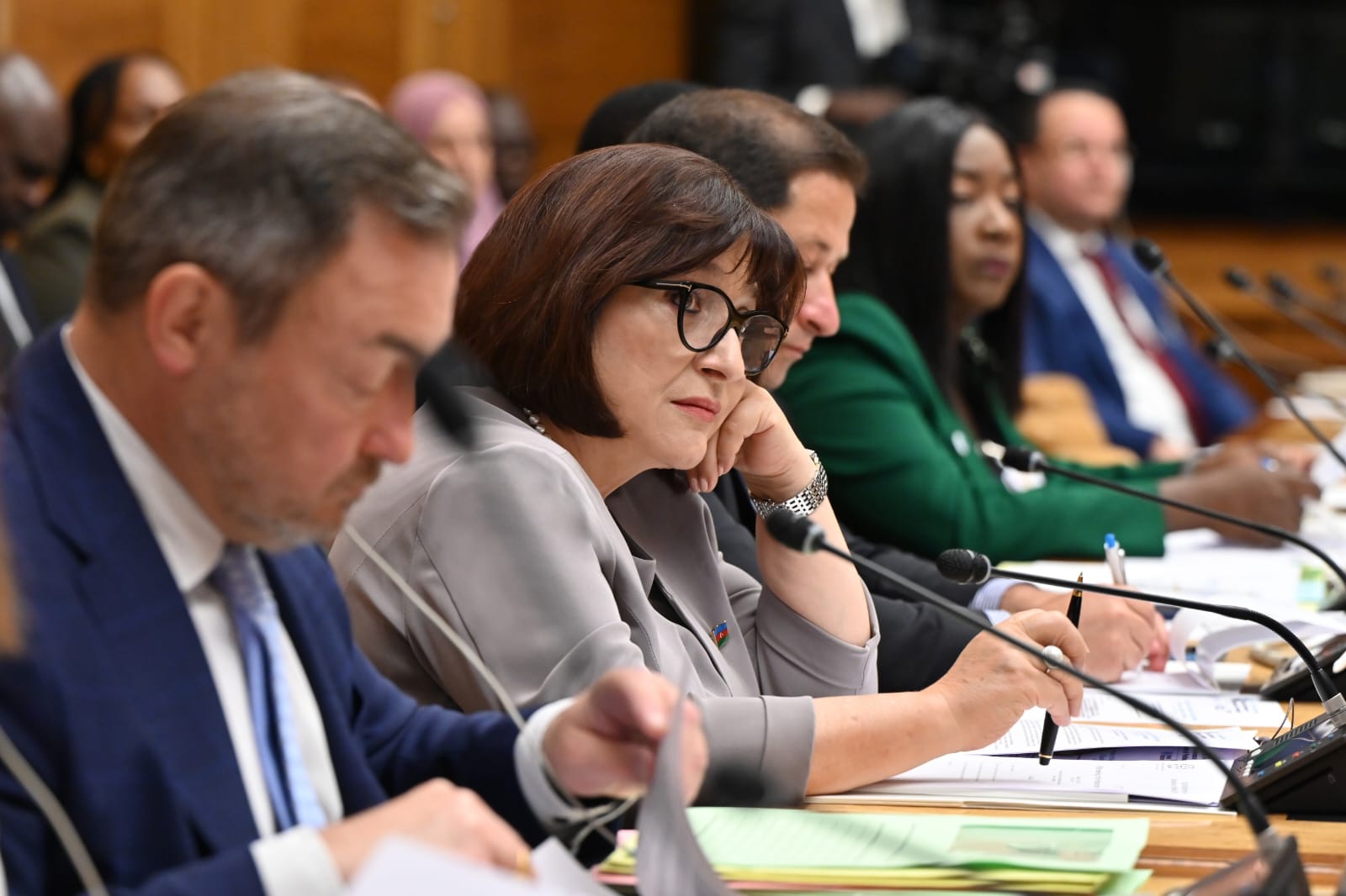 Parlament Sədrlərinin 6-cı Dünya Konfransının yekun sənədinin qəbul olunması müzakirə edilib (FOTO)