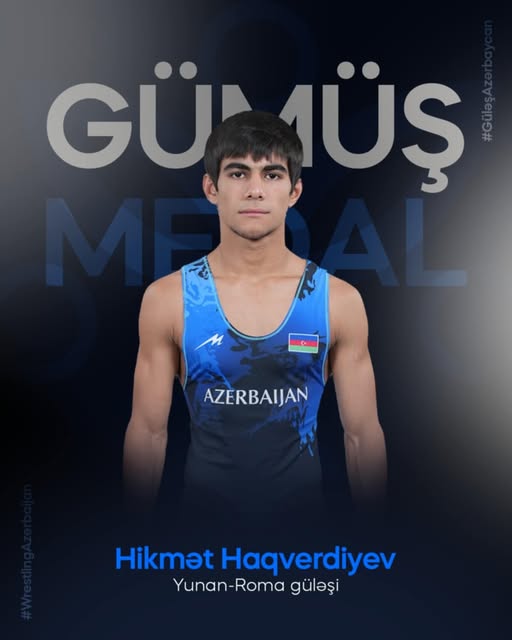 Yunan-Roma güləşçilərimiz U-17 dünya çempionatını bir dəst medalla başa vurublar (FOTO)