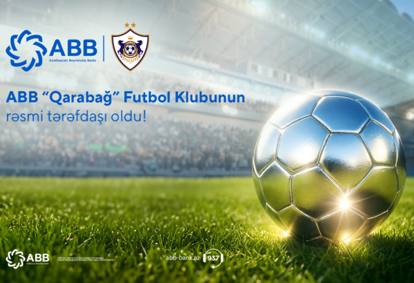ABB “Qarabağ” Futbol Klubunun rəsmi tərəfdaşı oldu!