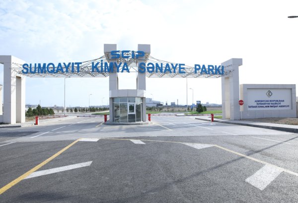 Sumqayıt Kimya Sənaye Parkında fəaliyyət göstərən müəssisələrin sayı artıb