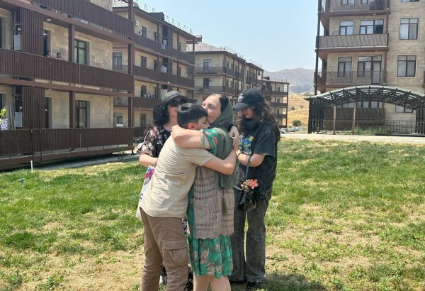 Növbəti köç karvanı Cəbrayıl şəhərinə çatıb: 44 ailəyə evlərinin açarları təqdim edilib (FOTO)