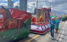 Kanadada yaşayan soydaşlarımız üç böyük paradda ölkəmizi təmsil edib (FOTO)