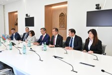 Sahibə Qafarova Cenevrədə bir sıra ölkələrin parlament sədrləri ilə görüşlər keçirib (FOTO)