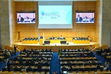 Sahibə Qafarova Parlament Sədrlərinin 6-cı Dünya Konfransının ikinci günündə ümumi müzakirələrə sədrlik edib (FOTO)