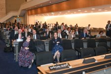 Sahibə Qafarova Parlament Sədrlərinin 6-cı Dünya Konfransının ikinci günündə ümumi müzakirələrə sədrlik edib (FOTO)