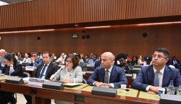 Sahibə Qafarova Parlament Sədrlərinin VI Dünya Konfransı çərçivəsində keçirilən panel müzakirəsində çıxış edib (FOTO)