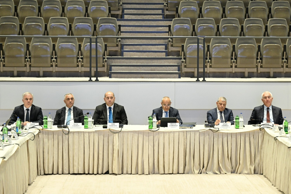 İqtisadi artım və dayanıqlı məskunlaşmaya dair alt işçi qrupların ilk iclası keçirilib (FOTO)