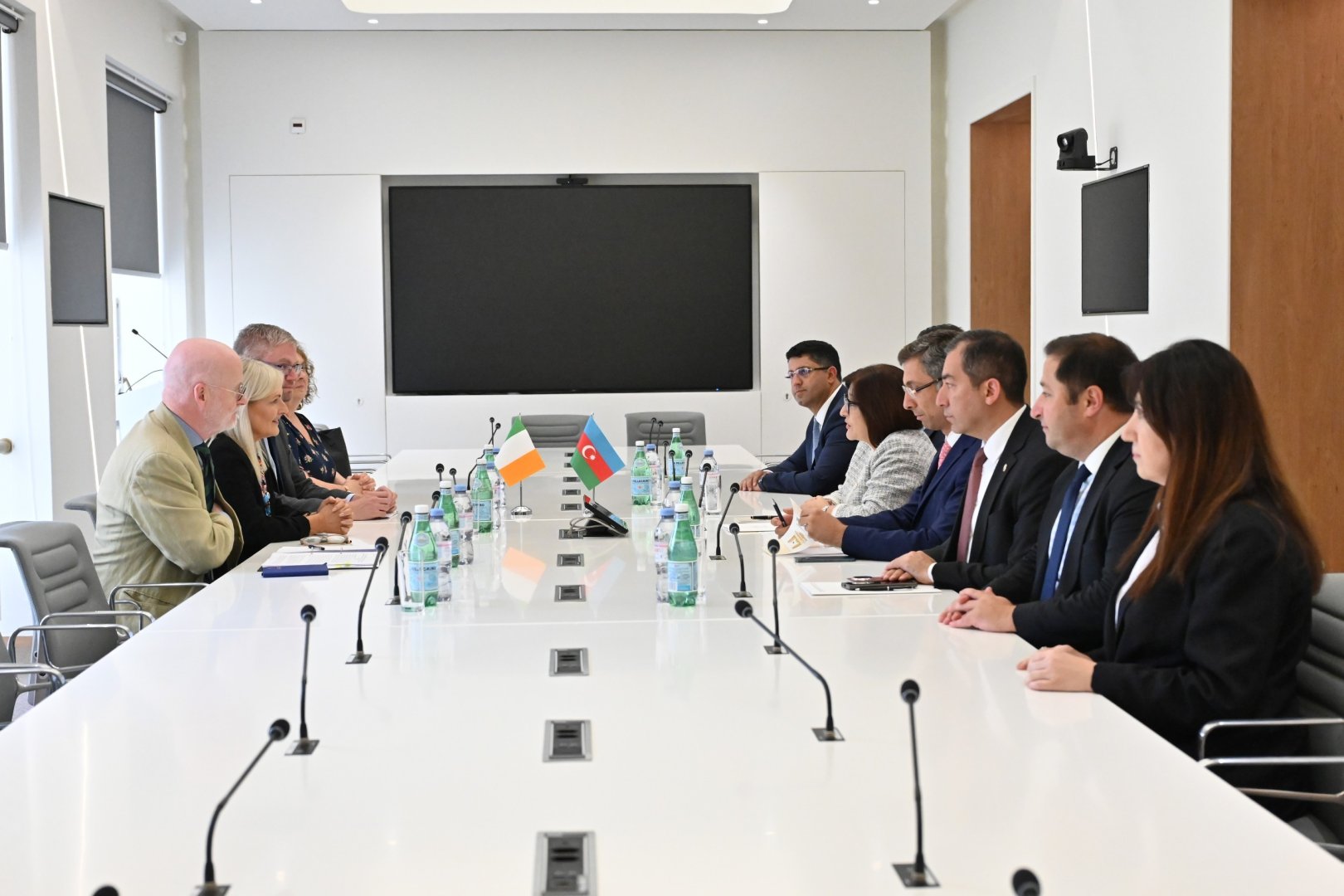 Sahibə Qafarova Cenevrədə bir sıra ölkələrin parlament sədrləri ilə görüşlər keçirib (FOTO)