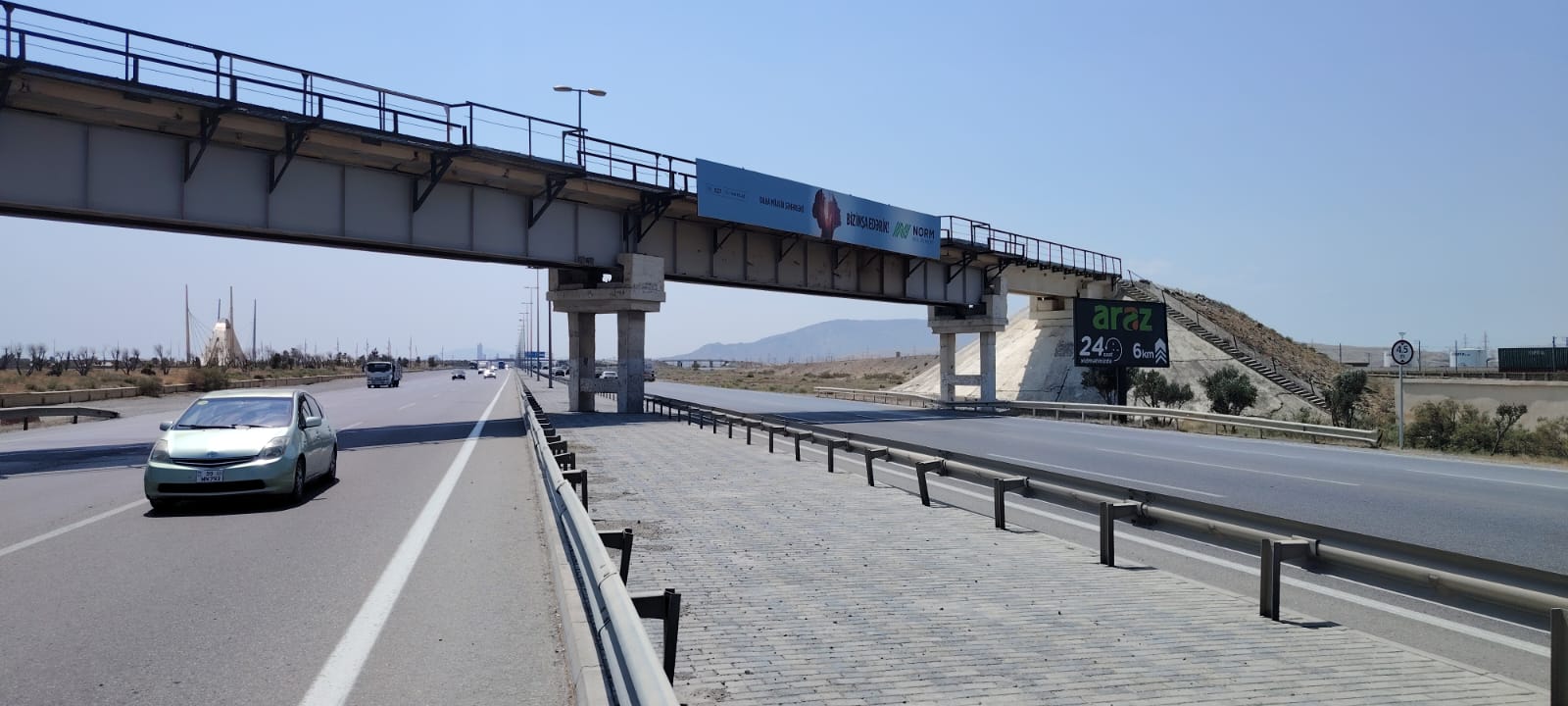 Bu yolda avtomobillərin hərəkəti qismən məhdudlaşdırılacaq (FOTO)