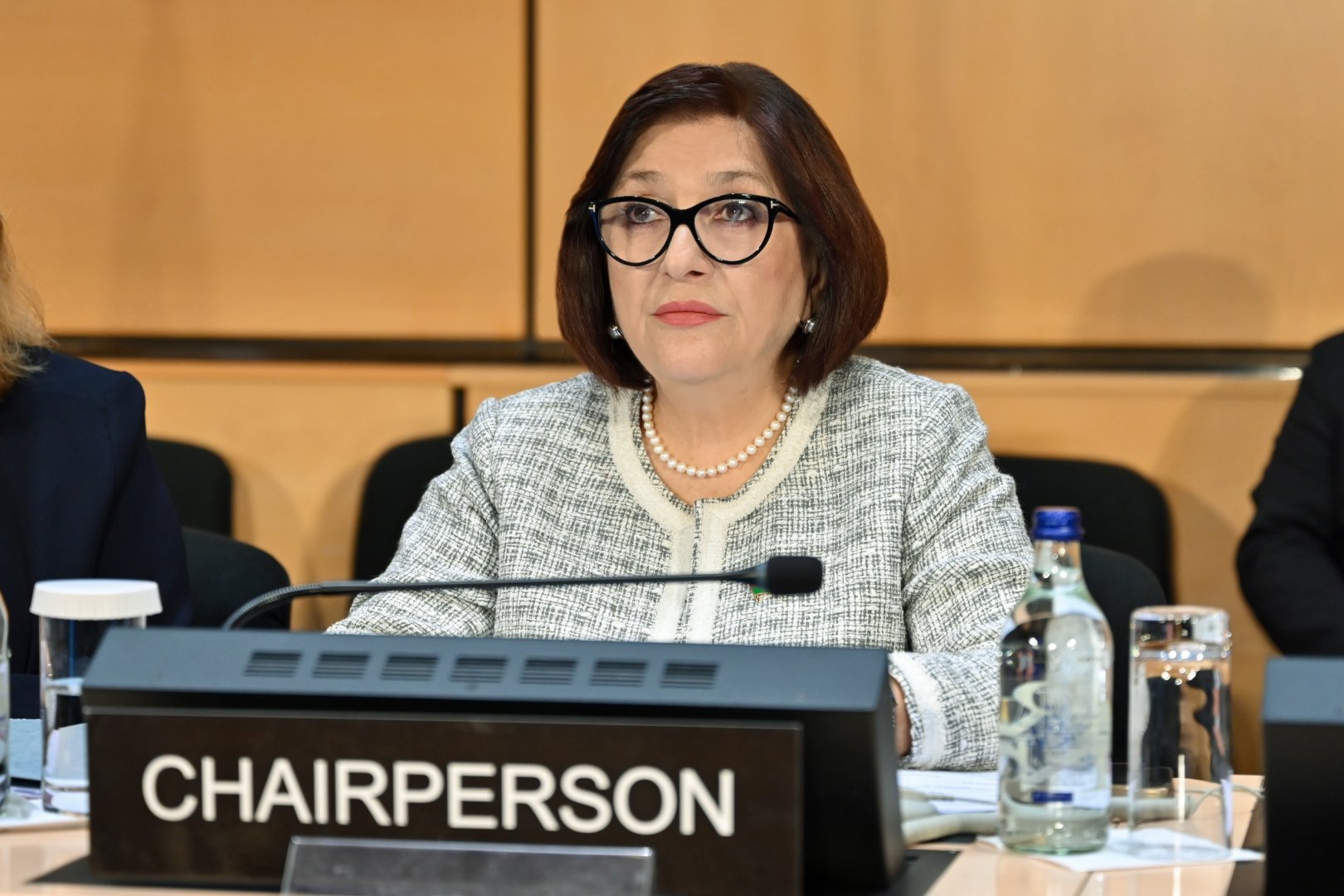 Sahibə Qafarova Parlament Sədrlərinin 6-cı Dünya Konfransının ikinci günündə ümumi müzakirələrə sədrlik edib (FOTO)