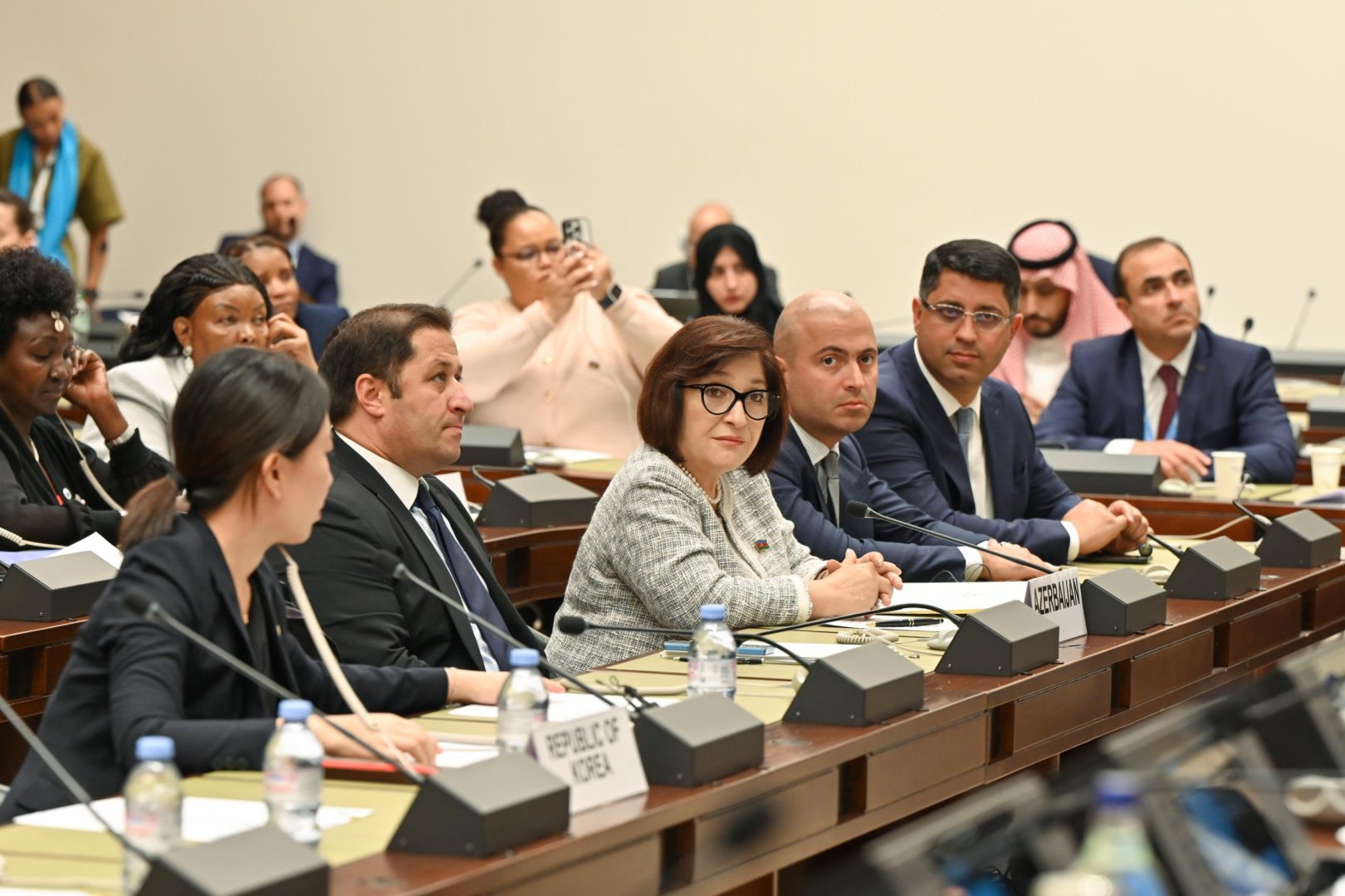 Sahibə Qafarova Parlament Sədrlərinin VI Dünya Konfransı çərçivəsində keçirilən panel müzakirəsində çıxış edib (FOTO)