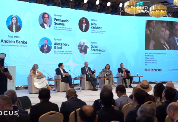 "Euronews" III Şuşa Qlobal Media Forumu ilə bağlı reportaj hazırlayıb (VİDEO)