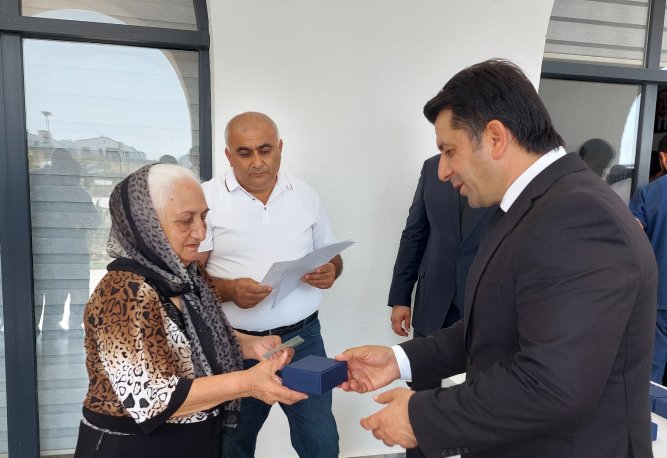 Ağdamın Xıdırlı kəndinə köçən daha 58 ailəyə evlərin açarları təqdim edilib (FOTO)